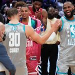 "The gap between Stephen Curry and LeBron James is pretty wild": Warriors superstar's 674 million video views are 40% higher than The King has generated in the 2021-22 NBA season