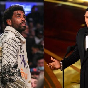 "Kyrie Irving can go inside, not wear a mask, even hug a teammate but he cannot play!? Does the ball have a weak immune system??": Trevor Noah leaves his political beliefs aside to support NBA's treatment of Uncle Drew