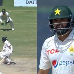 Azhar Ali lbw vs Cameron Green: Azhar Ali ducks Cameron Green delivery; given lbw off a gloved delivery in Karachi Test