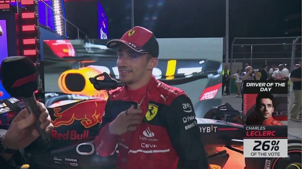 "Oh my god...I really enjoyed that race!": Charles Leclerc looks back on his epic battle with Max Verstappen at the 2022 Saudi Arabian GP