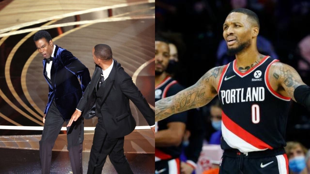 “A lot of motherf**ckers need what Will Smith did to Chris Rock”: Damian Lillard backs the ‘Best Actor’ winner for slapping Rock at this year’s Oscars