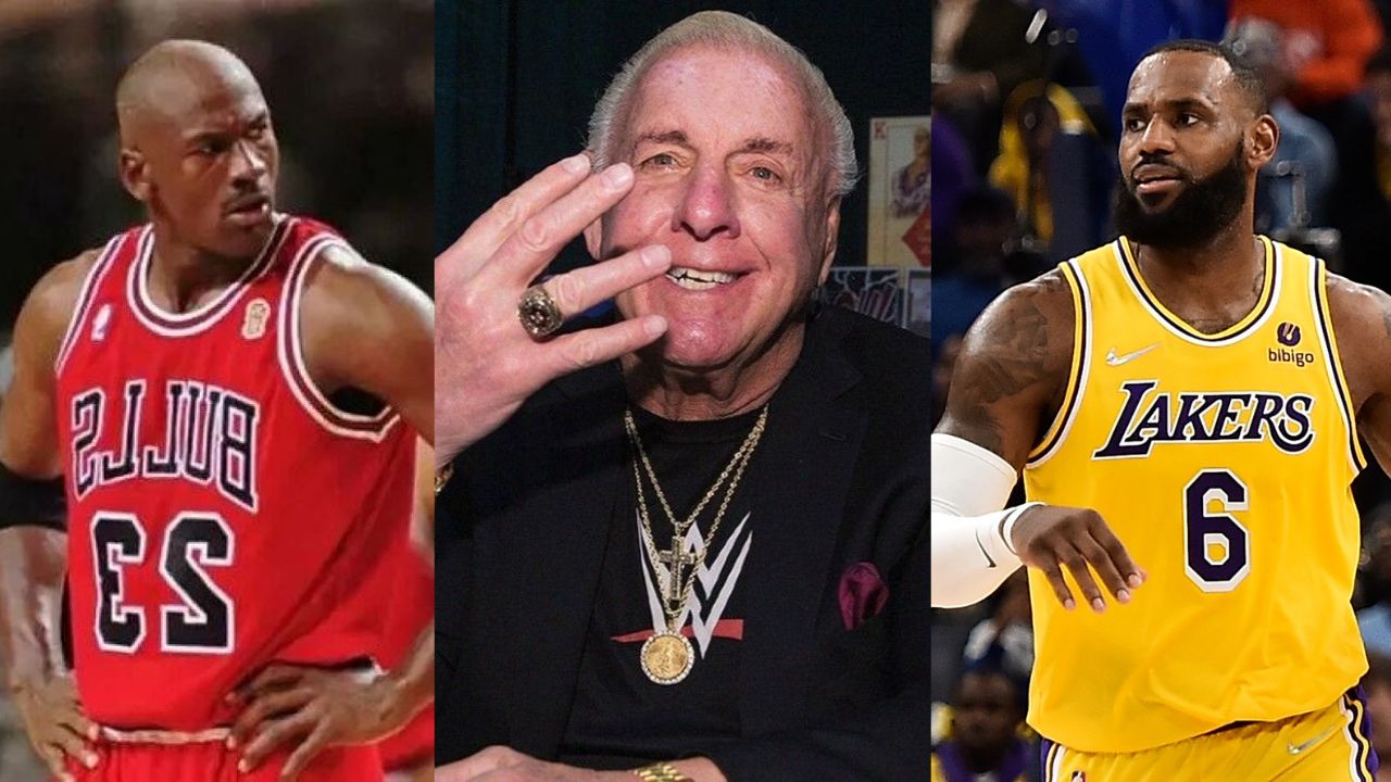 Ric Flair LeBron James Michael Jordan