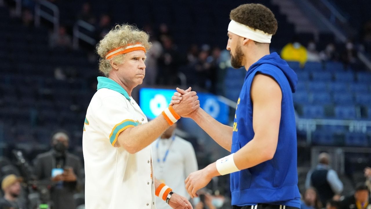 "Jackie Moon and Semi-Pro got me through the dark days during my rehab": Klay Thompson gets vulnerable as he describes warming up with Will Ferrell as a dream-come true