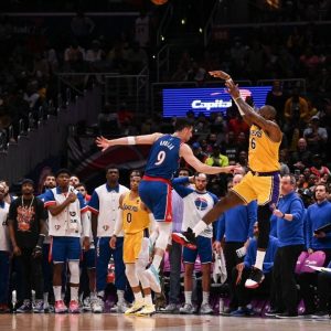 "Good Lord, LeBron, act like you're upset that you just blew a game to the Wizards.....": LeBron James receives a routine criticism from Skip Bayless