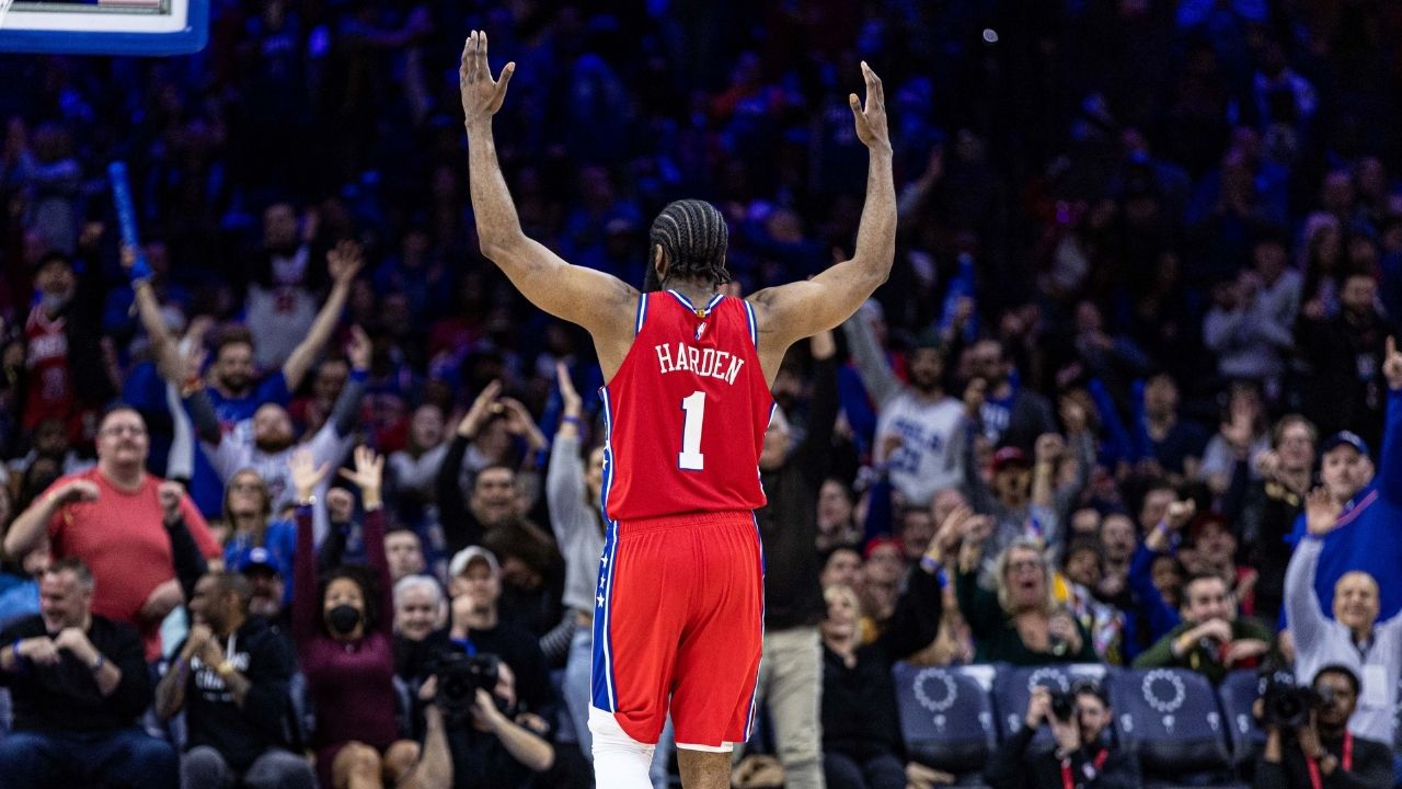 “The love, the support right there makes me go out and play harder”: James Harden showcases his appreciation towards Philly fans for showering him with love after his home game debut