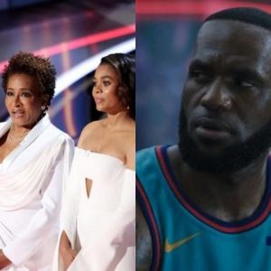 “Space Jam 2 should be nominated for special for that hairline on LeBron James”: Lakers superstars gets roasted for an uncharacteristically crisp hairline at the Oscars