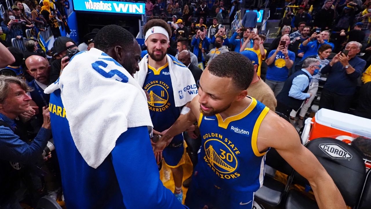 "F**K EVERYBODY who say I can't or he can't or Klay can't... We can't do it without each other!": Warriors' Draymond Green talks about the success he shares with Stephen Curry and Klay Thompson
