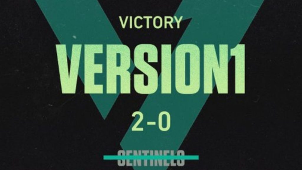 Sentinels vs Version1: V1 dominates over the previous NA kings in the fight to get a 5-0 group finish