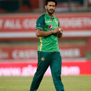 Why is Hasan Ali not playing today's 2nd ODI between Pakistan and Australia in Lahore?