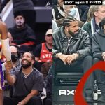 "LeBron James went wild while Drake sat courtside with a bottle of Lobos 1707": Lakers' superstar took down the Raptors, dropping 36-point in an overtime win