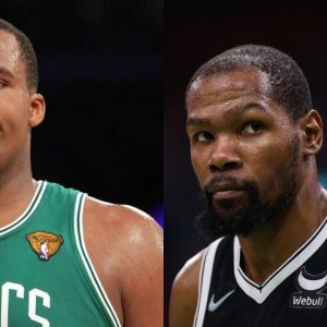 “Those ain’t your seats big dog?!”: Kevin Durant trolls Big Baby Davis after he hilariously gets moved from ‘his seat’ during Celtics win over Nets