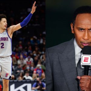 "Cade Cunningham wants to dunk on Stephen A. Smith": Rookie of the Year contender hilariously puts forward his wish to posterize ESPN's veteran analyst
