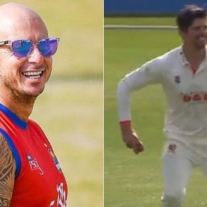 "Meet him half way and smash it": Herschelle Gibbs replies hilariously to Alastair Cook bowling with a funny action during County Championship 2022