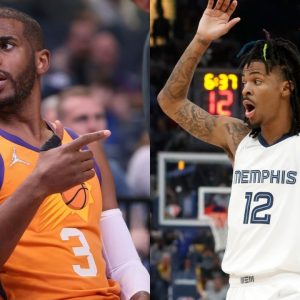 “Chris Paul is so cold! He took over this game!”: Ja Morant astonished at Suns superstar dropping 19 points in the 4th quarter to put Pelicans away in Game 1