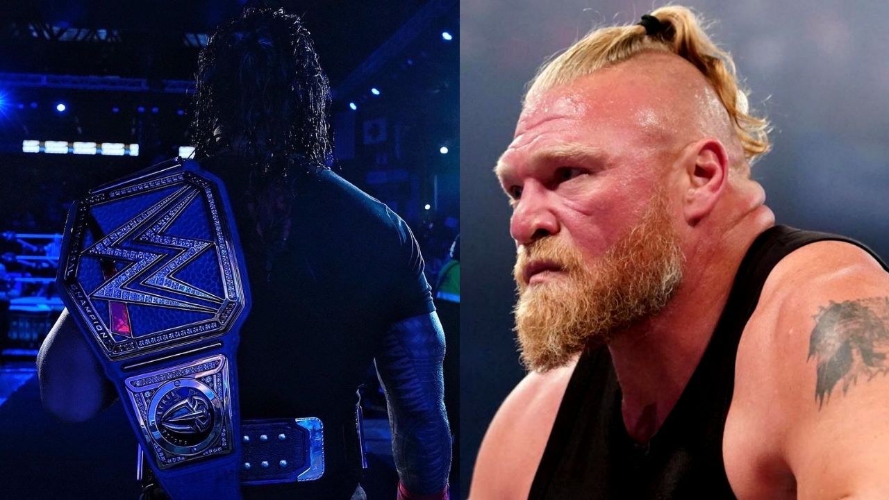 Roman Reigns Brock Lesnar feud