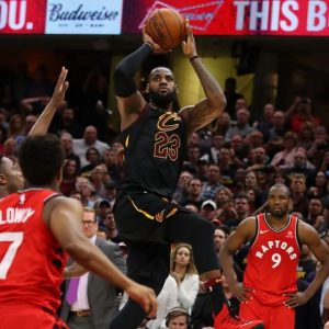 "LeBron James used to torch the Raptors so bad, they tried hiding from him!": NBA Twitter reacts to image of DeMar DeRozan and co. in camouflage colors