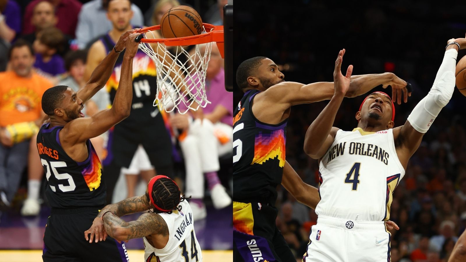 "Mikal Bridges made 12/17 for 31 points, players he guarded made 3/17 for 7 points": New Orleans Pelicans are shooting 36% in the series against Suns' defensive juggernaut