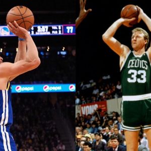 “Stephen Curry is not the greatest shooter ever!”: When Larry Bird shockingly didn't have the Warriors superstar as best 3-point sniper of all-time