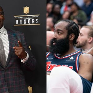 “James harden aging in dog years”: Shannon Sharpe blames The Beard for the Sixers' struggle in winning a game with Joel Embiid's injury trouble