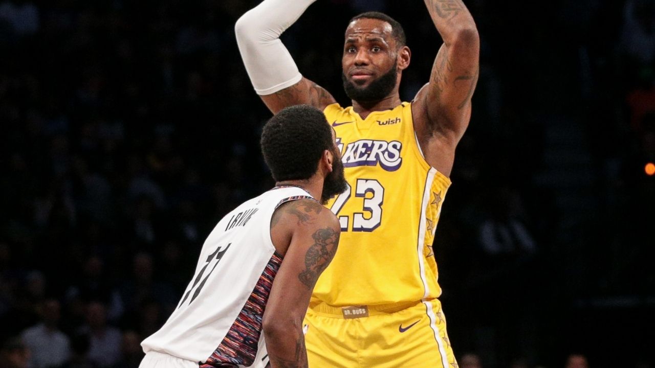 ‘Kyrie Irving ain’t sh*# without LeBron James!’: NBA Twitter reacts as the KD-Kyrie tandem in Brooklyn cannot withstand the Celtics' sweep