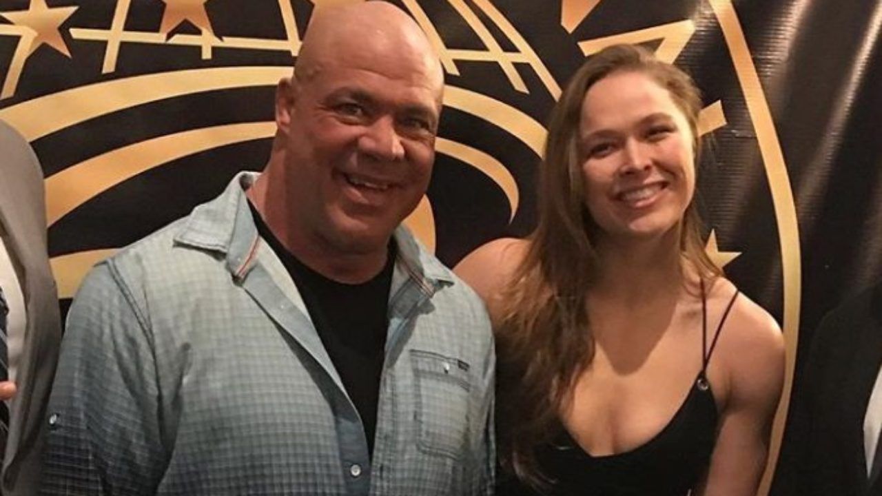Ronda Rousey Kurt Angle