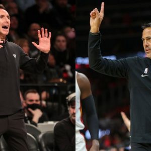 "Coaching superstars is hard as hell, Erik Spoelstra is an all-time great coach": A Twitter user highlights where Nets head coach Steve Nash failed