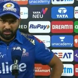 "Aawaaz badhao yaar uska thoda": Irked Rohit Sharma asks Star Sports crew member to increase volume during presentation ceremony