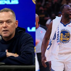 "Draymond Green is literally not guarding anybody, he is a free safety out there": Nuggets head coach Michael Malone addresses the defense and popularity of Dubs franchise