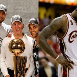 "Gregg Popovich put the clamps on LeBron James in the 2007 NBA Finals": The Spurs sent a 22-year old LBJ back to the drawing board