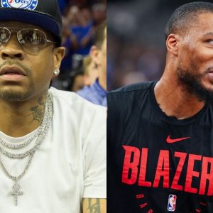 "Allen Iverson was never surrounded by the best": Damian Lillard on growing up idolizing the Sixers legend and facing a similar situation in Portland