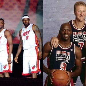 “I would’ve never asked Larry Bird or Magic Johnson to join me!”: When Michael Jordan took a shot at LeBron James for forming a superteam with Dwayne Wade, Chris Bosh in Miami