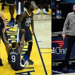 "Learning on the fly, my a**. Sell that iceberg to somebody else.": Nuggets' Head Coach Mike Malone dismisses the notion that Stephen Curry, Klay Thompson, and Draymond Green need to learn how to play together