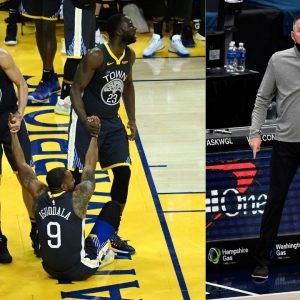 "Learning on the fly, my a**. Sell that iceberg to somebody else.": Nuggets' Head Coach Mike Malone dismisses the notion that Stephen Curry, Klay Thompson, and Draymond Green need to learn how to play together