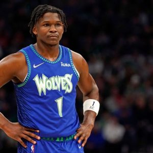 "Is Anthony Edwards beating Luka Doncic step for step?": Minnesota Timberwolves superstar puts up points in a monumental playoff debut win over Ja Morant and co