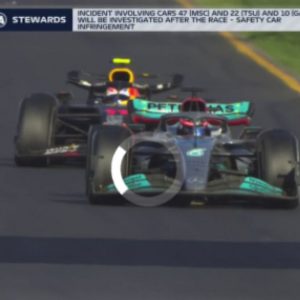 "That's not what I want to hear"– George Russell disappointed with Mercedes' command to yield his podium position to Ser