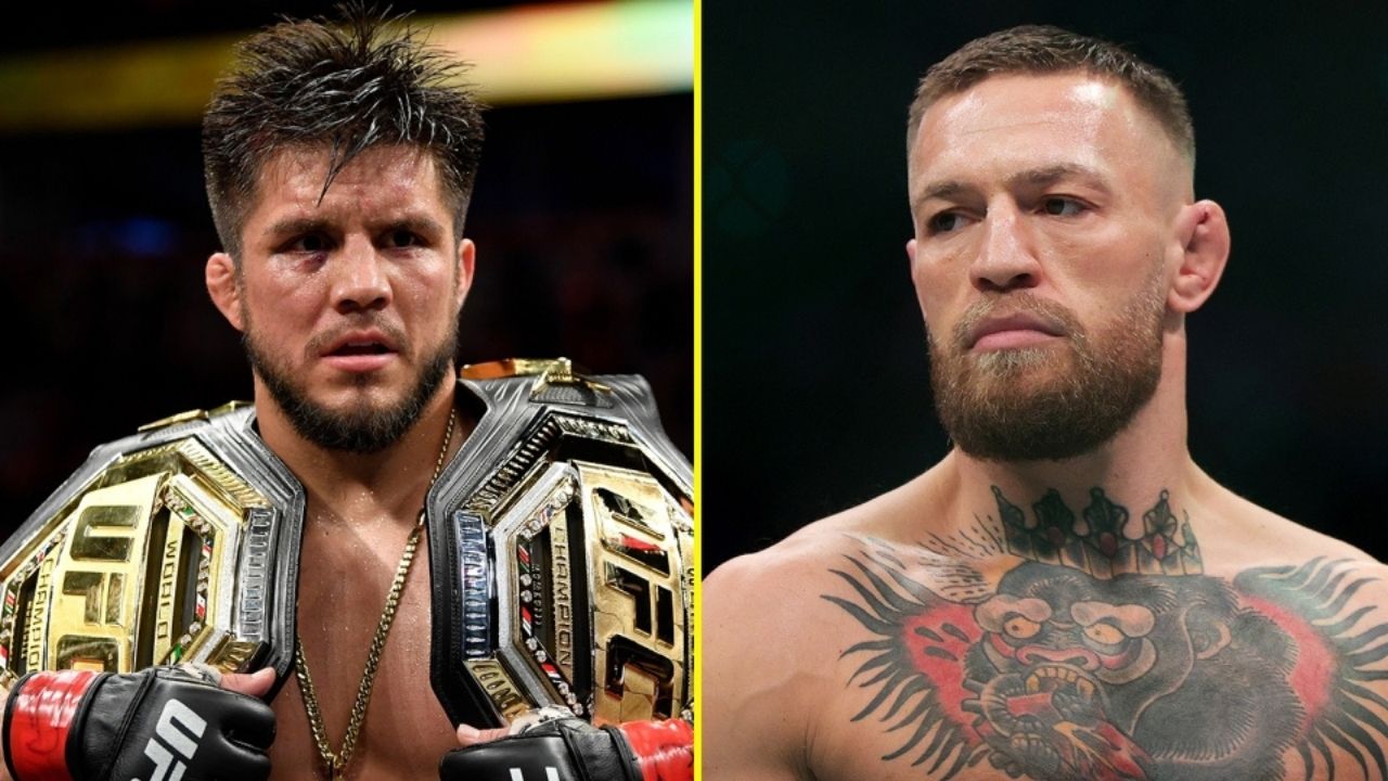 Dana White Henry Cejudo Conor McGregor