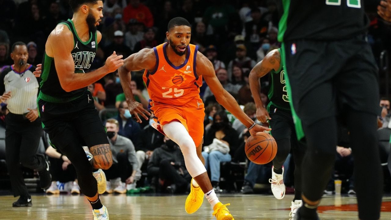 "They should award Mikal Bridges; not paychecks": Jayson Tatum roasts NBA news reporter for disparaging this Phoenix Suns star's impeccable record of not missing any game in the NBA