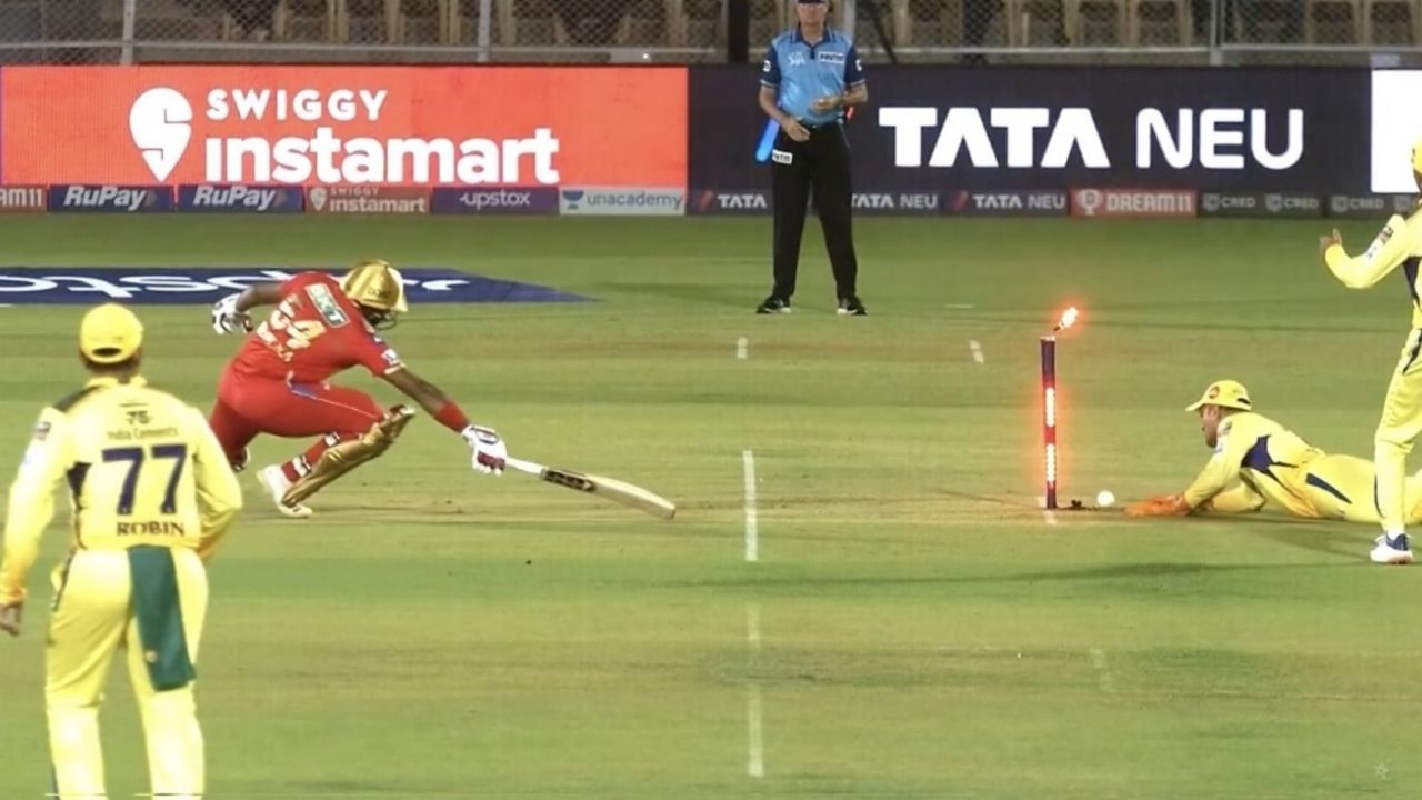 Dhoni age now: MS Dhoni run out to dismiss Bhanuka Rajapaksa in CSK vs PBKS IPL 2022 match impresses one and all