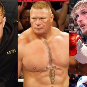 Jake Paul Brock Lesnar
