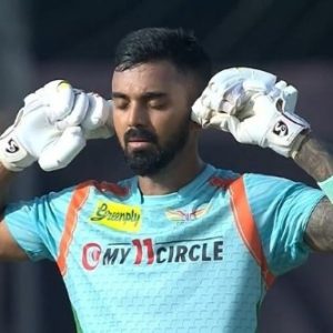 KL Rahul celebration video: KL Rahul century celebration vs Mumbai Indians 2022 IPL