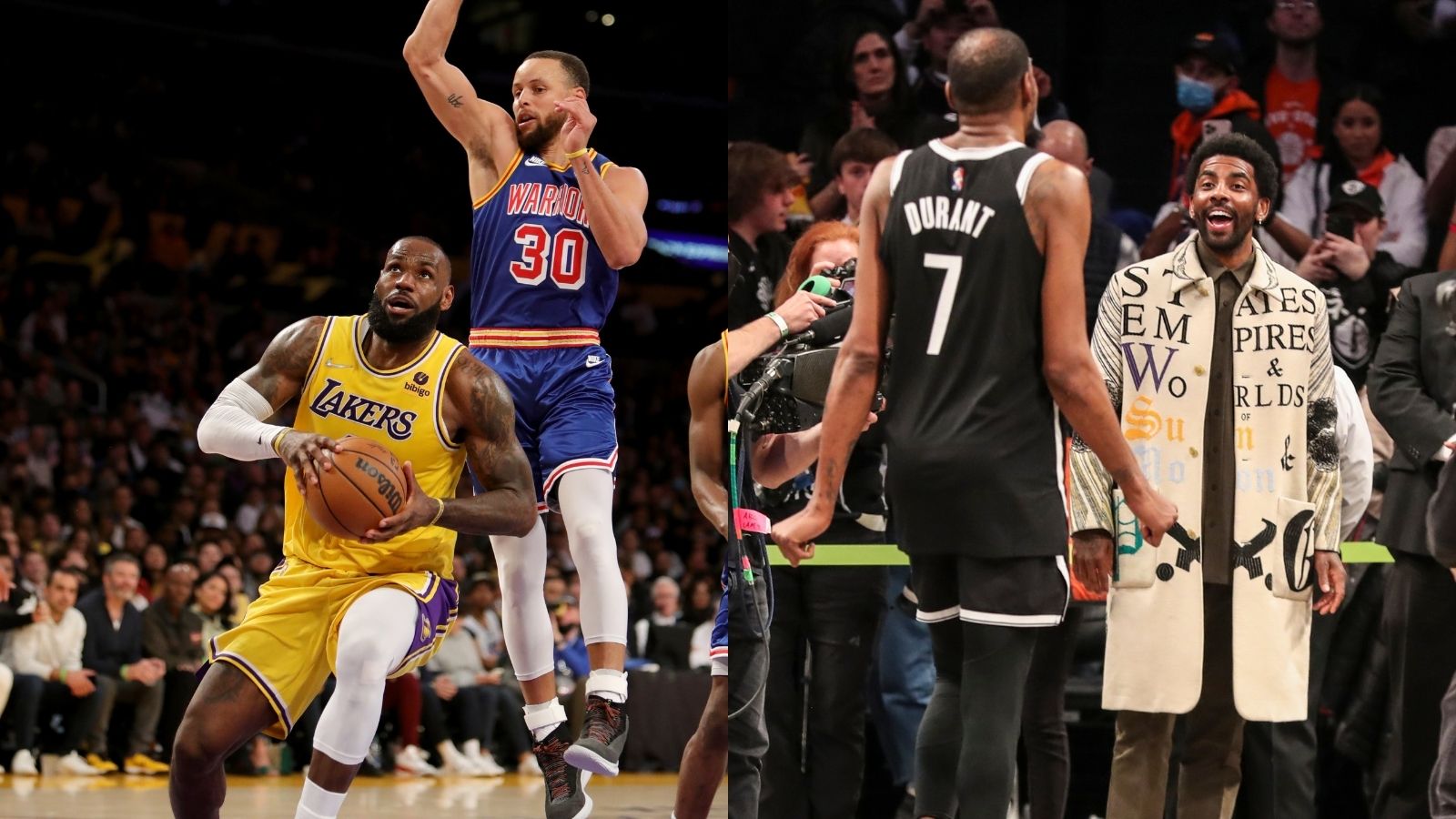 "Last year you get LeBron James and Stephen Curry, now me and Kevin Durant!? Hip-Hip Hooray": Kyrie Irving praises the idea of Play-in tournament as Nets get ready to play the Cavaliers