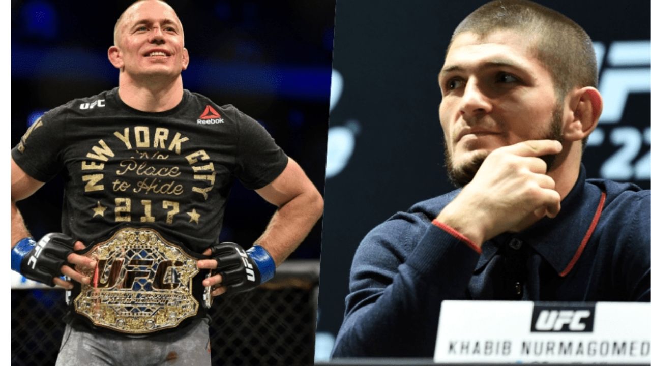 Georges St-Pierre Khabib Nurmagomedov GOAT