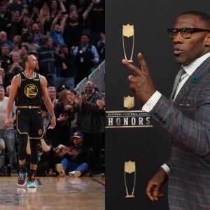 Stephen Curry (Left) and Shannon Sharpe (Right)