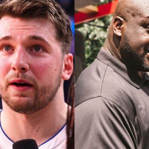 "Luka Doncic pulls a Shaq on national television with his bullsh*tting quote": The Mavs guard has a faux pas moment but is more apologetic about it unlike Big Diesel