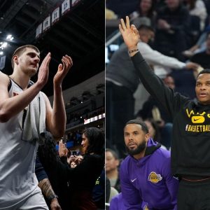 "Russell Westbrook and Wilt Chamberlain had those numbers too!": NBA Twitter reacts to Nikola Jokic leading the 2021-22 season MVP charts in the latest edition of power rankings