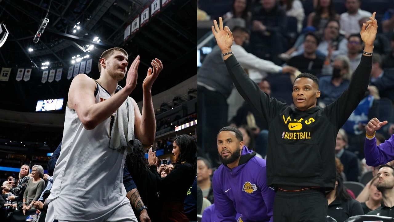 "Russell Westbrook and Wilt Chamberlain had those numbers too!": NBA Twitter reacts to Nikola Jokic leading the 2021-22 season MVP charts in the latest edition of power rankings