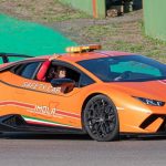"Enzo Ferrari will be rolling in his grave looking at that safety car!"- F1 Twitter falls in love with stunning safety car that picked Carlos Sainz up at Ferrari's tyre testing