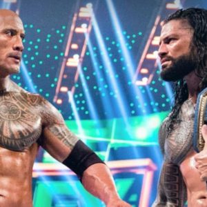 The Rock at WrestleMania 40