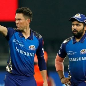 Rohit Sharma vs Trent Boult player head to head battle: Rohit Sharma at DY Patil Stadium IPL record