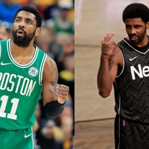 Why did Kyrie Irving leave the Boston Celtics for the Brooklyn Nets to join forces with Kevin Durant?